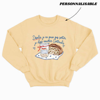 Mon Levain - crewneck vintage unisexe personnalisable