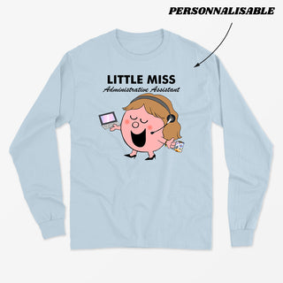 LITTLE MISS ADMINISTRATION longsleeve unisexe personnalisable - tamelo boutique