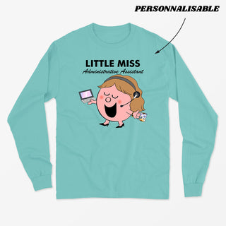 LITTLE MISS ADMINISTRATION longsleeve unisexe personnalisable - tamelo boutique