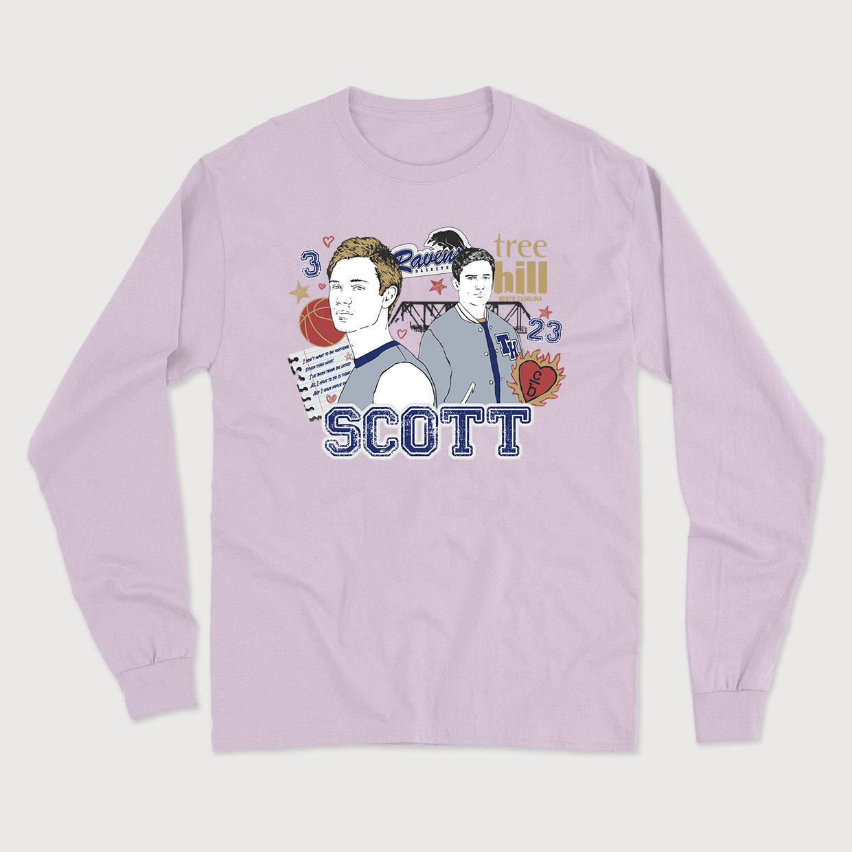 ONE TREE HILL longsleeve vintage unisexe - tamelo boutique