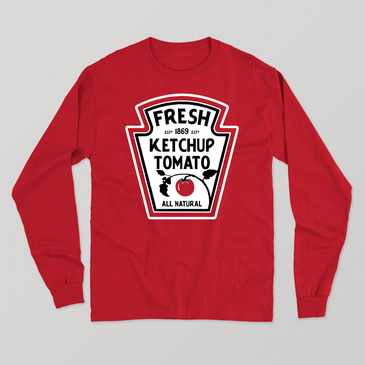 KETCHUP longsleeve unisexe - tamelo boutique