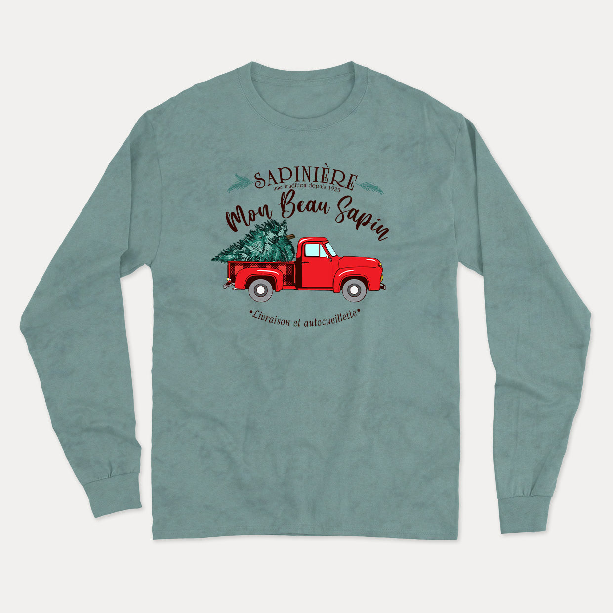 MON BEAU SAPIN longsleeve vintage unisexe - tamelo boutique
