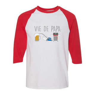 VIE DE PAPA t-shirt manches trois-quarts