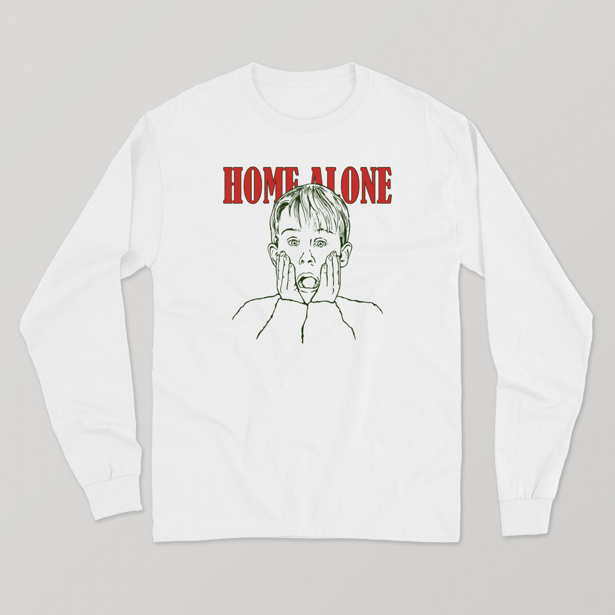 HOME ALONE longsleeve vintage unisexe - tamelo boutique