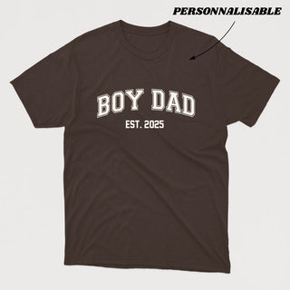 Boy dad - PERSONNALISABLE T-shirt Unisexe