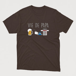 VIE DE PAPA t-shirt unisexe