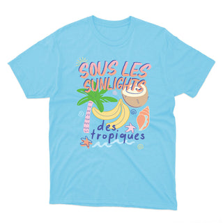 SOUS LES SUNLIGHTS DES TROPIQUES t-shirt unisexe - tamelo boutique