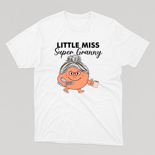 LITTLE MISS SUPER GRANNY t-shirt unisexe - tamelo boutique