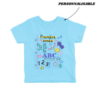 MY LITTLE NOTEBOOK (CUSTOMIZABLE SCHOOL LEVEL) - Children's and toddler's T-shirt