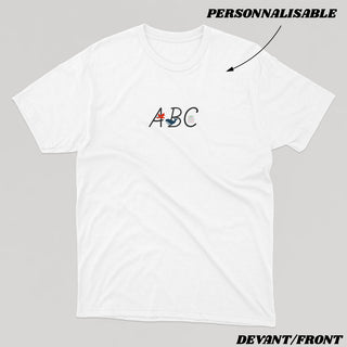 ABC - PERSONNALISABLE T-shirt Unisexe