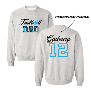 FOOTBALL DAD Crewneck (customizable)