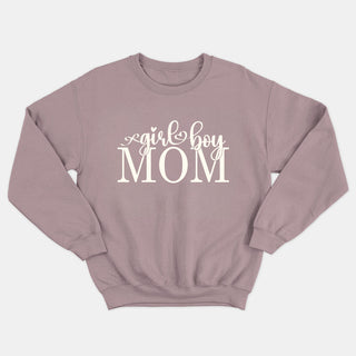Girl & Boy Mom - Crewneck Unisexe
