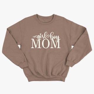 Girl & Boy Mom - Crewneck Unisexe