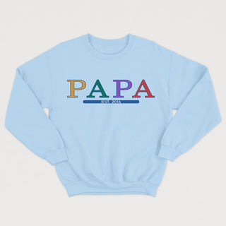 PAPA (date à personnaliser) crewneck unisexe - tamelo boutique