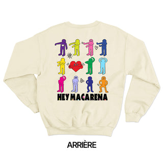 HEY MACARENA vintage unisex crewneck