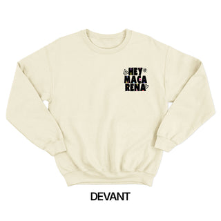 HEY MACARENA vintage unisex crewneck