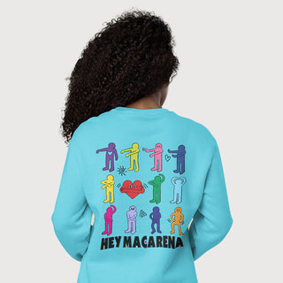 HEY MACARENA vintage unisex crewneck