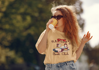 MATILDA'S BOOK CLUB loose fit t-shirt