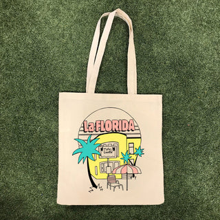 LA FLORIDA vintage tote bag