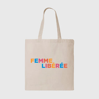 FEMME LIBÉRÉE tote bag vintage