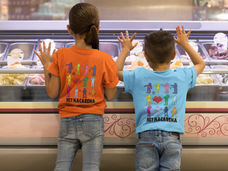 HEY MACARENA CHILDREN AND TODDLER UNISEX T-SHIRT