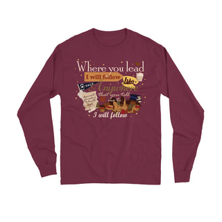 WHERE YOU LEAD - GILMORE GIRLS longsleeve vintage unisex