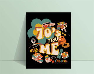 Affiche « 70'S MADE ME» - tamelo boutique