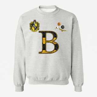Crewneck HUFFLEPUFF unisexe (EN) - tamelo boutique