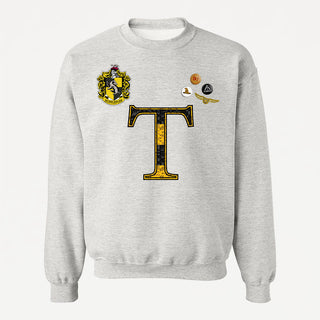 Crewneck HUFFLEPUFF unisexe (EN) - tamelo boutique