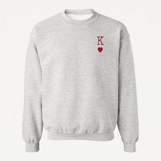 KING OF HEARTS crewneck unisexe - tamelo boutique