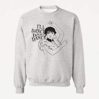 WEDNESDAY ADDAMS I'LL DANCE DANCE DANCE crewneck vintage unisexe - tamelo boutique
