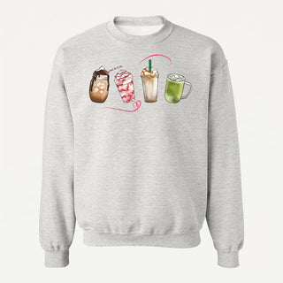 Crewneck BOISSONS GLACÉES unisexe - tamelo boutique