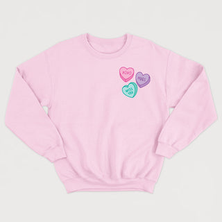 HUGS AND KISSES crewneck unisexe - tamelo boutique
