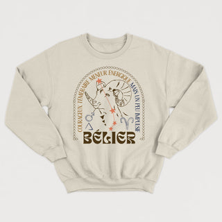 Crewneck unisexe ASTRO : BÉLIER - tamelo boutique