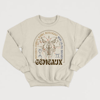 Crewneck unisexe ASTRO : GÉMEAUX - tamelo boutique