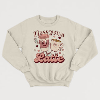 I LOVE YOU A LATTE crewneck unisexe - tamelo boutique