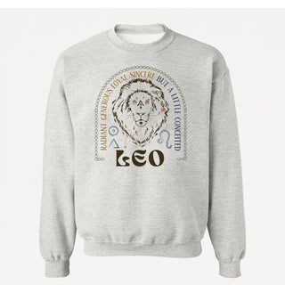 Crewneck unisexe ASTRO : LEO (version anglaise) - tamelo boutique