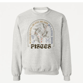 Crewneck unisexe ASTRO : PISCES (version anglaise) - tamelo boutique
