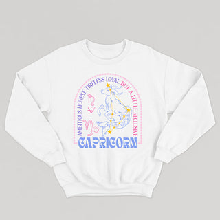 Crewneck unisexe ASTRO : CAPRICORN (version anglaise) - tamelo boutique