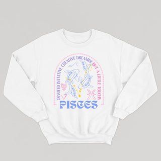 Crewneck unisexe ASTRO : PISCES (version anglaise) - tamelo boutique