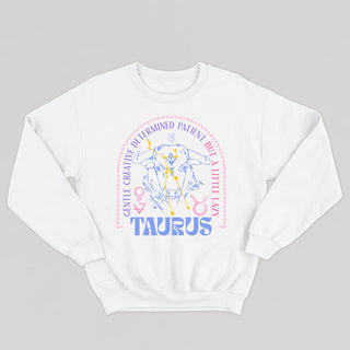 Crewneck unisexe ASTRO : TAURUS (version anglaise) - tamelo boutique