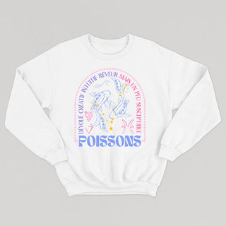 Crewneck unisexe ASTRO : POISSONS - tamelo boutique