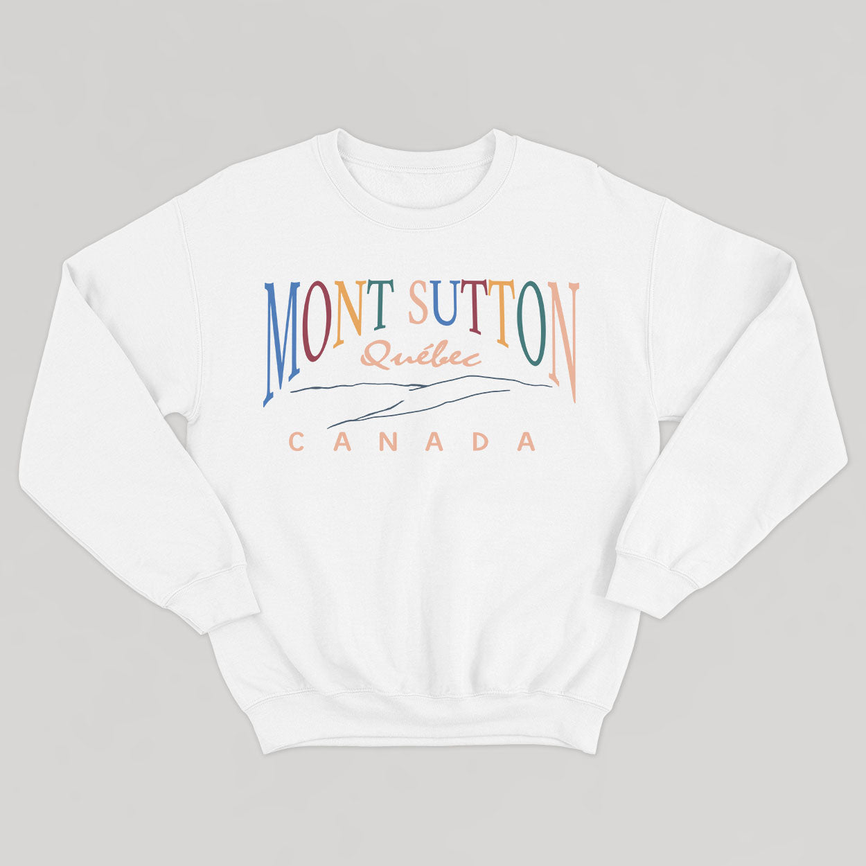 Mont Sutton crewneck vintage unisexe