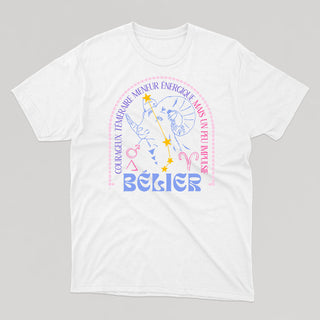 ASTRO : BÉLIER t-shirt unisexe - tamelo boutique
