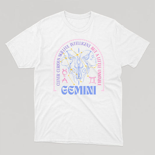 T-shirt unisexe ASTRO :  GEMINI (version anglaise) - tamelo boutique