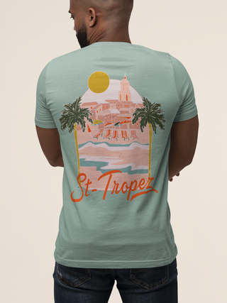 T-shirt ST-TROPEZ unisexe - tamelo boutique