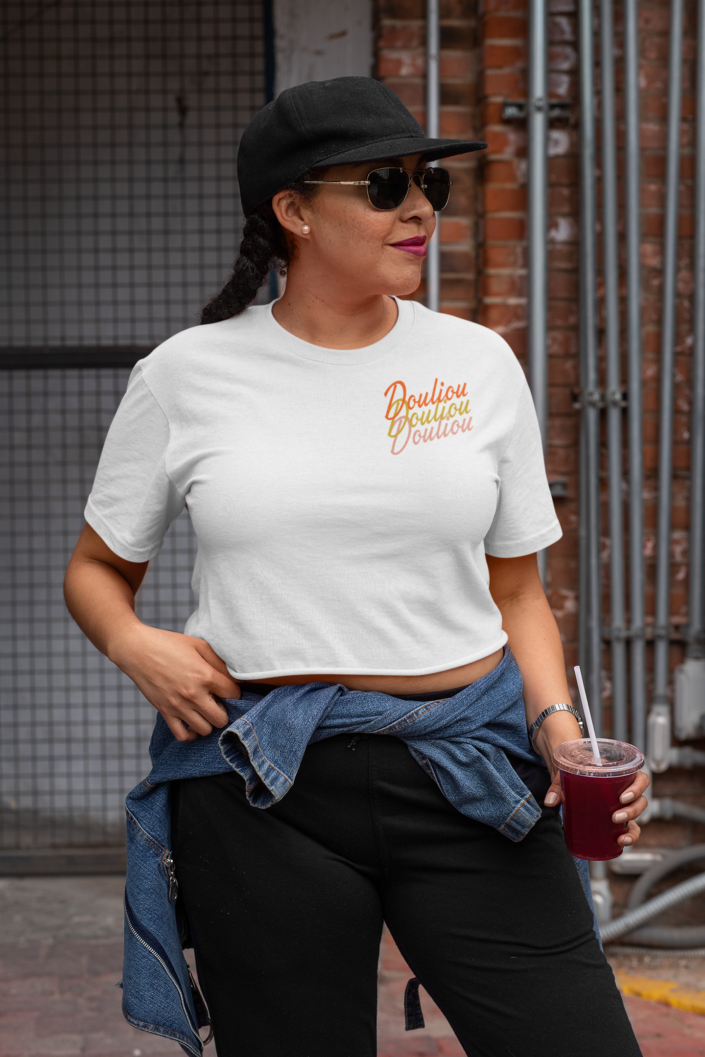 Crop top ST-TROPEZ unisexe - tamelo boutique