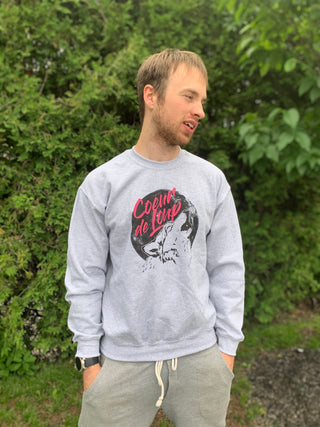 Crewneck unisexe Coeur de loup. - Tamelo boutique