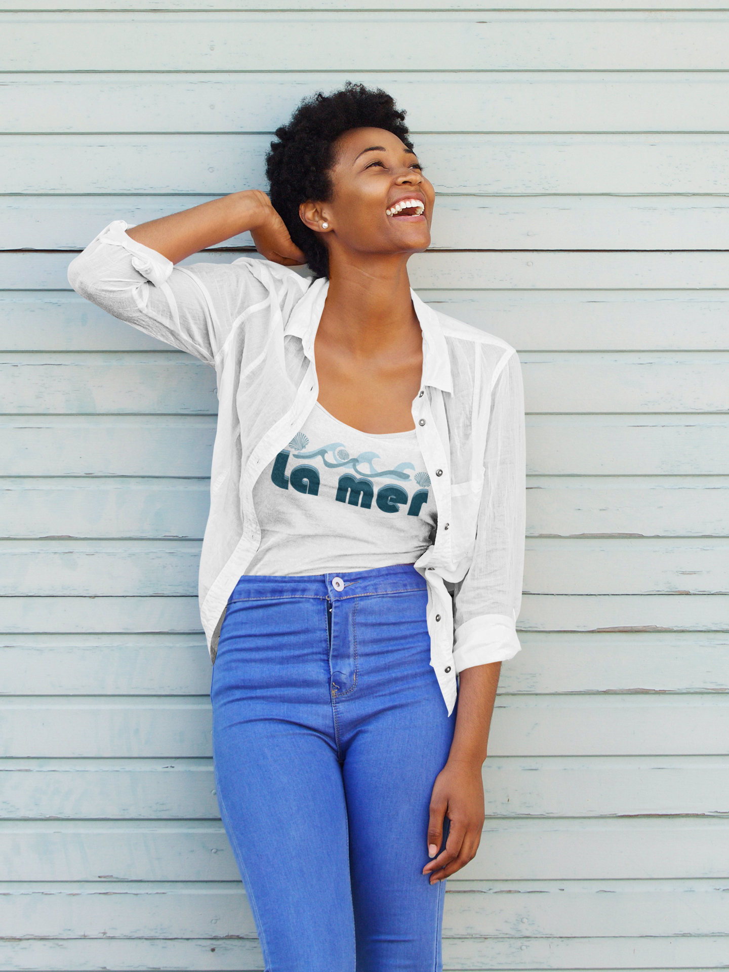 Camisole LA MER (modèle femme ) - tamelo boutique