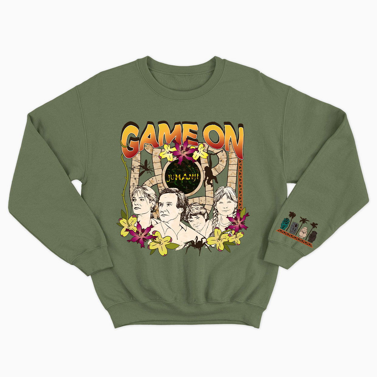 JUMANJI : GAME ON crewneck vintage unisexe